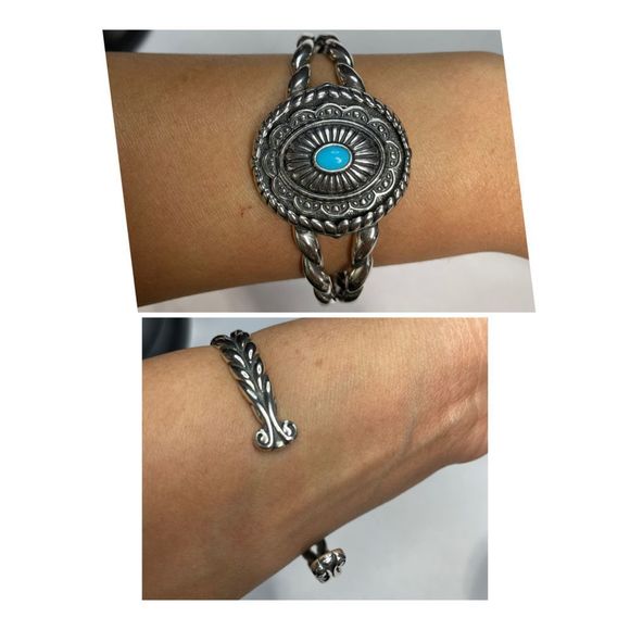 Carolyn
Pollack Turquoise Bangle Bracelet - Picture 6 of 8